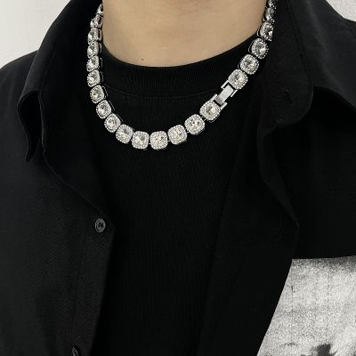 Hip Hop Full Diamond Icing Necklace