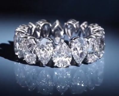 3.0 CT Sterling Silver Women's Eternity Ring