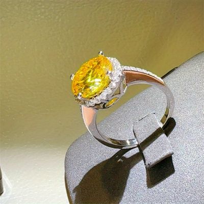 5ct Round Cut Diamond Handmade Sterling Silver Ring 