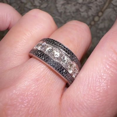 2.35ct Round Cut Handmade Men's Ring