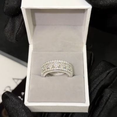 1.5ct round-cut sterling silver handmade ring